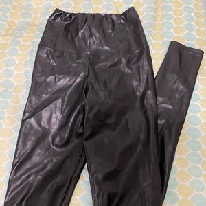 DARIA VEGAN LEATHER LEGGINGS
